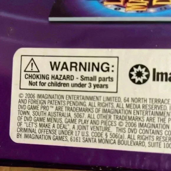 Let’s Make A Deal Factory Sealed 2006 DVD Game - Picture 4 of 10